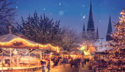 Rhine christmas market